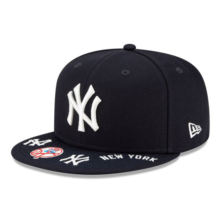 Gorras New Era 59fifty Azules - New York Yankees MLB Visor Hit 07389MVPJ